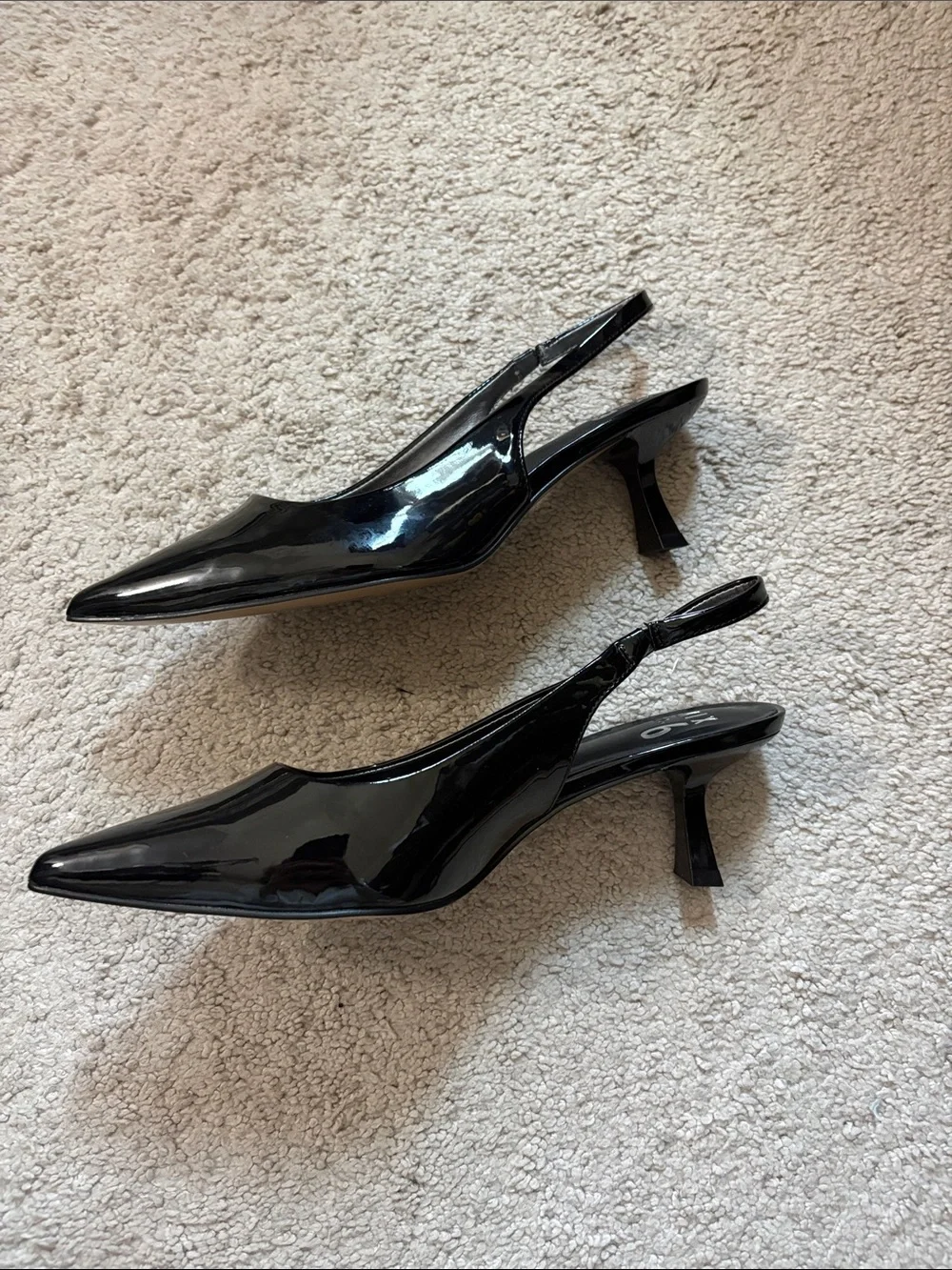 Mix No. 6 pointed heel